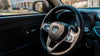 A close up of the WInk Mark3 steering wheel